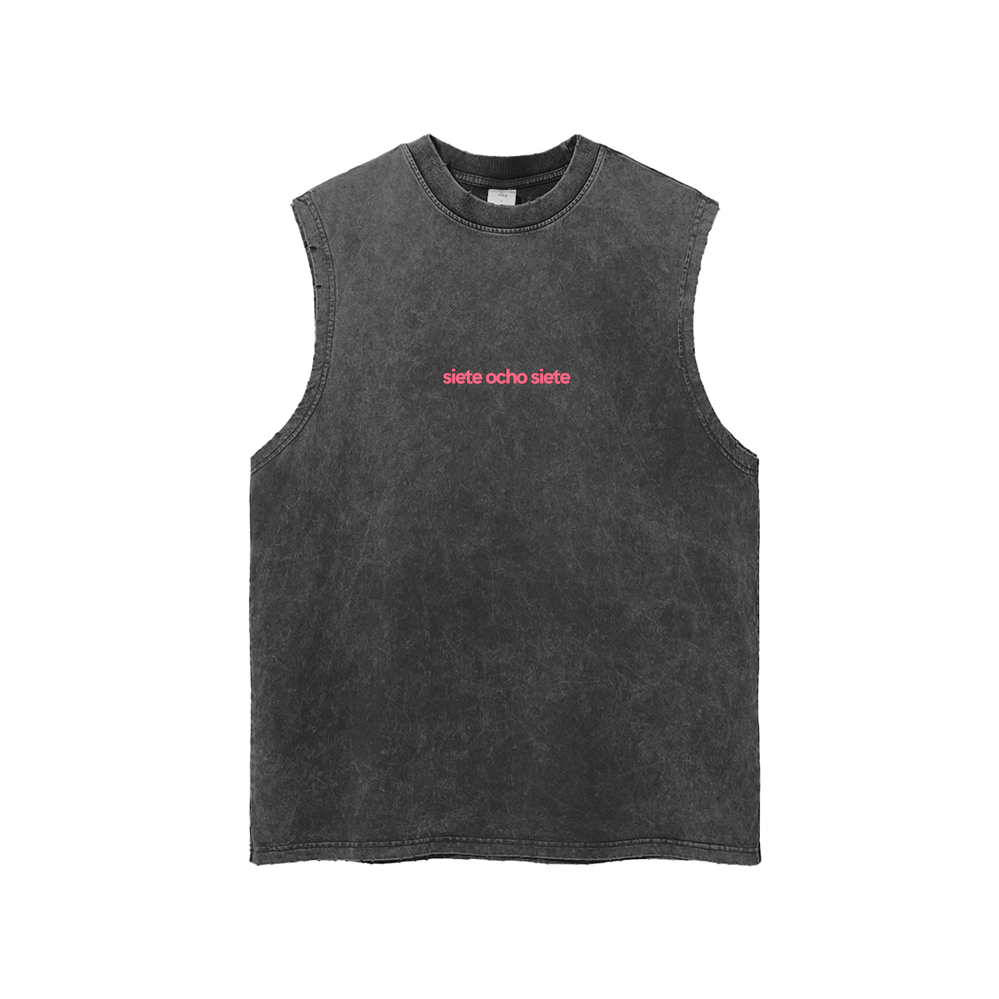 Made in Pe-Erre Snow Washed Tank Top — Pink